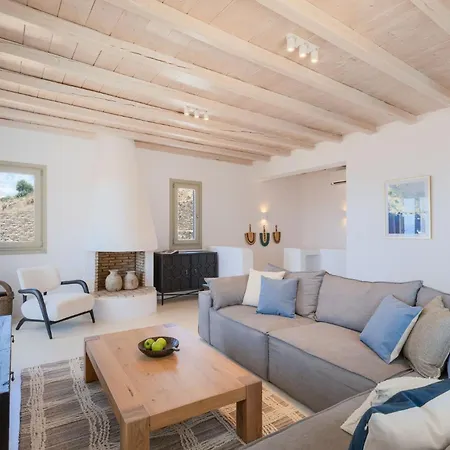 Feriehus New Twin In Mykonos Pool & Stunning Views