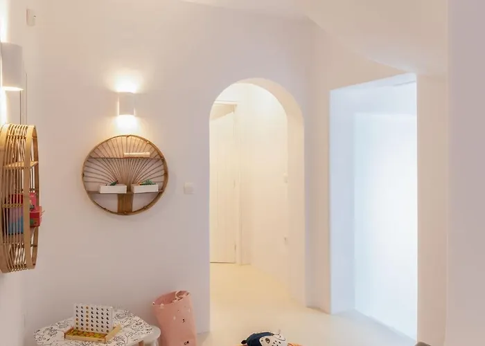 Vakantiehuis New Twin In Mykonos Pool & Stunning Views Fanari (Mykonos)