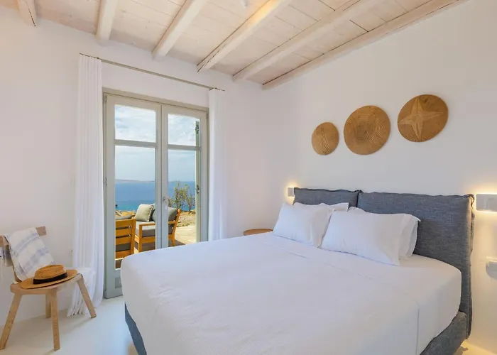 New Twin In Mykonos Pool & Stunning Views Φανάρι