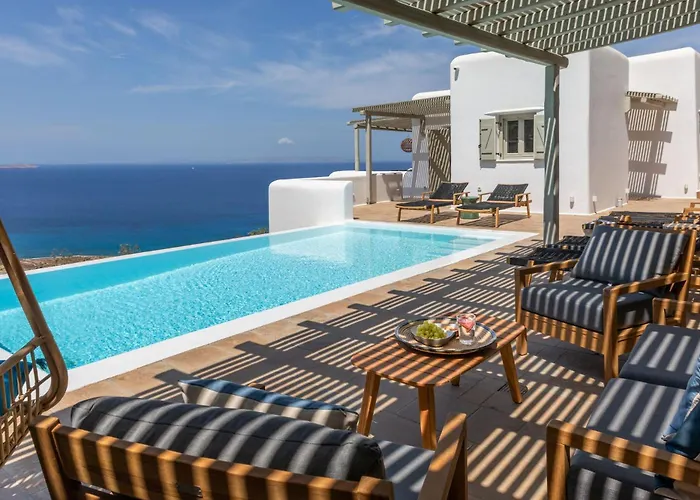 New Twin In Mykonos Pool & Stunning Views Σπίτι διακοπών Φανάρι