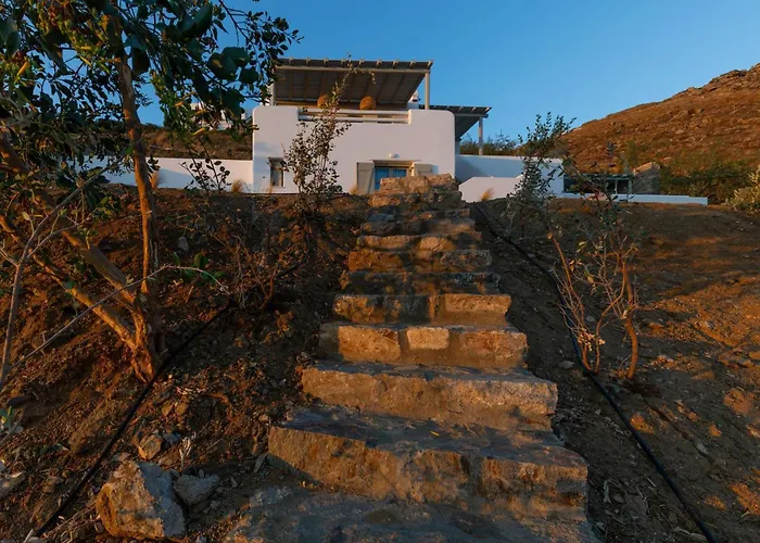 New Twin In Mykonos Pool & Stunning Views Semesterbostad *