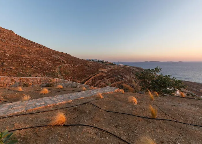 New Twin In Mykonos Pool & Stunning Views Φανάρι